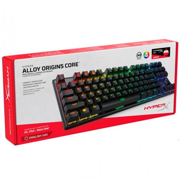 Клавиатура HyperX Alloy Origins Core RGB MX Red